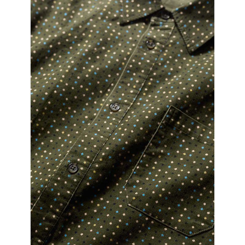 Seasalt Cornwall Shoreman Printed Shirt Rock Spot Hosta image number 3